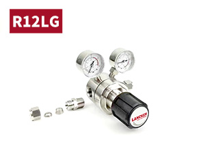 R12LG中等流量一級(jí)不銹鋼減壓閥四孔雙表調(diào)壓閥