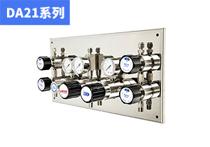 DA21系列雙級自動切換供氣面板（1/4"小流量二級調(diào)壓）